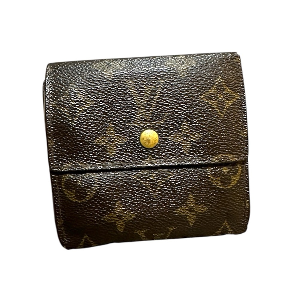 Authentic Louis Vuitton Monogram Portefeiulle Elise Trifold Wallet - Picture 3 of 7